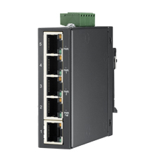 5-port 10/100Mbps compact size Unmanaged Switch, Wide Temp
